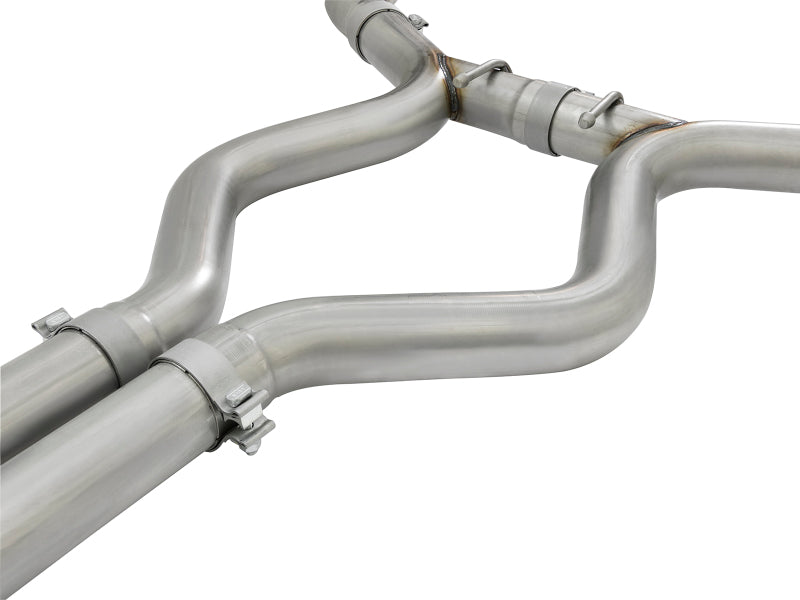 aFe 11-21 Dodge Durango V6-3.6L / V8-5.7L MACH Force-Xp 304 SS Cat-Back Exhaust System w/ Black Tip - Blais Performance Parts