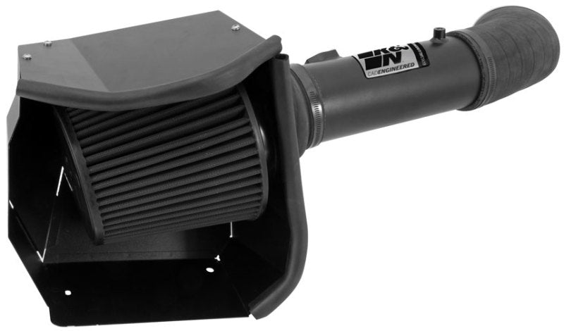 K&N 11-13 Ford F250/F350/F450/F550 Super Duty 6.7L V8 DSL Black Performance Intake Kit - Blais Performance Parts