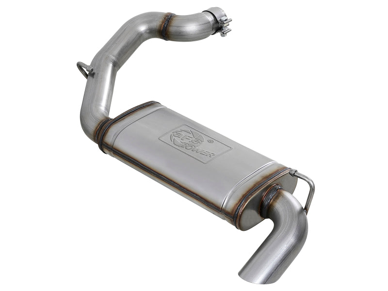 aFe MACH Force-Xp Hi-Tuck 3in 409 SS 18-20 Jeep Wrangler JL 2.0/3.6 Axle-Back Exhaust - Blais Performance Parts