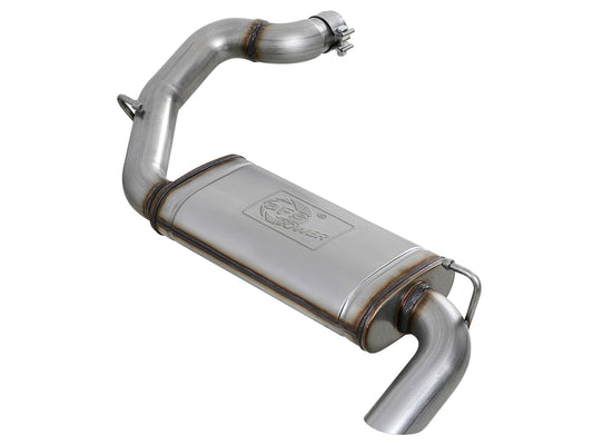 aFe MACH Force-Xp Hi-Tuck 3in 409 SS 18-20 Jeep Wrangler JL 2.0/3.6 Axle-Back Exhaust - Blais Performance Parts