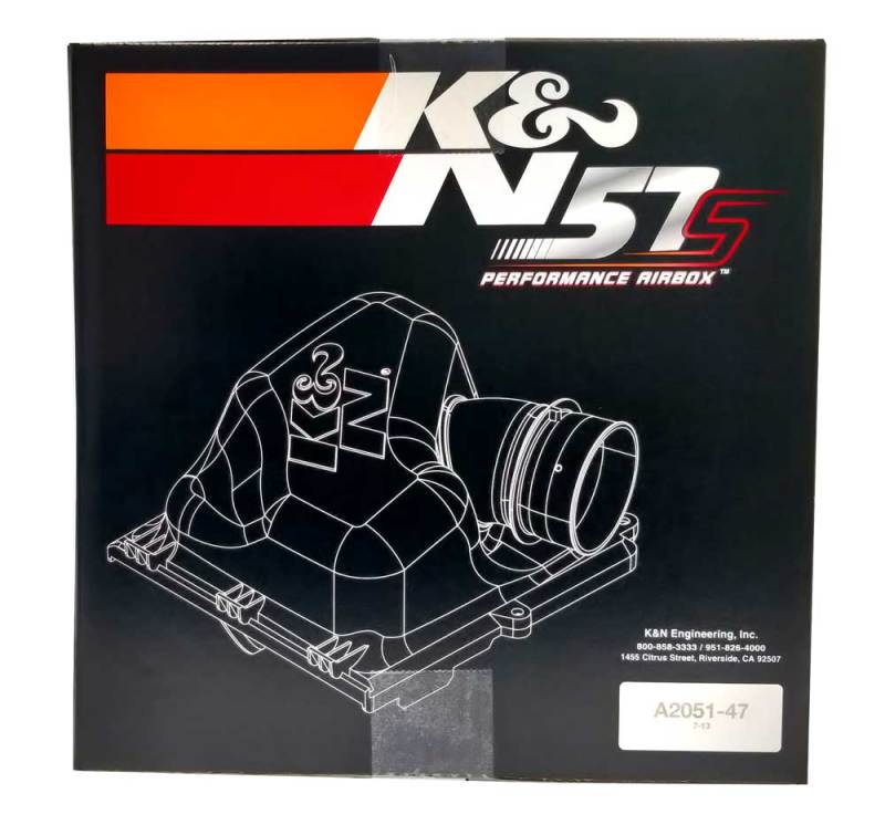 K&N Performance Intake Kit  for Ford C-Max/Focus II / Volvo C30/S40/V40/V50/V70 / Mazda 3/5 - Blais Performance Parts