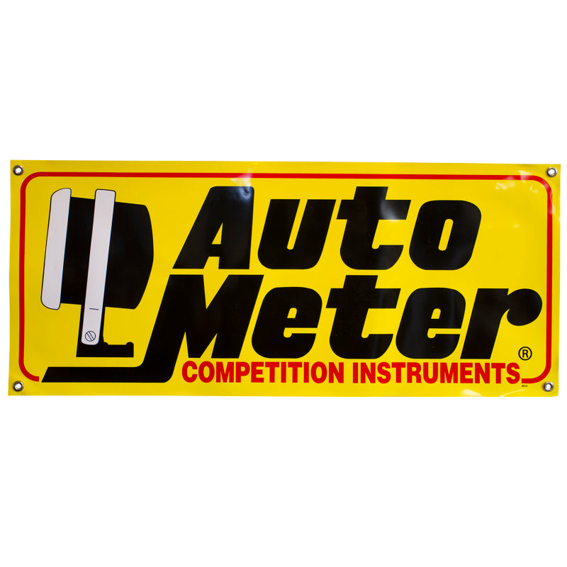 Autometer 3ft Heavy Race Banner - Blais Performance Parts