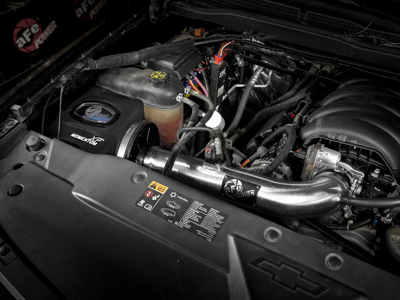 aFe Momentum XP Cold Air Intake System w/ Pro 5R Media Brushed 14-19 GM Silverado/Sierra 1500 - Blais Performance Parts