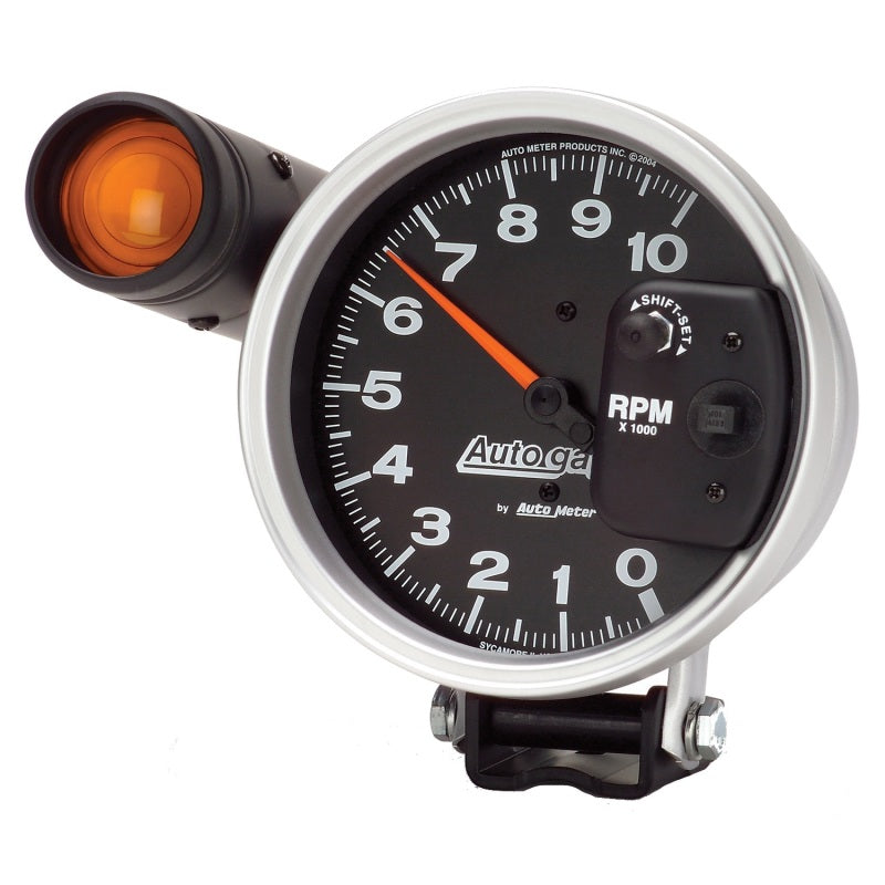 Autometer 5 inch 10,000 RPM Monster Shift Lite Pedestal Tachometer - Blais Performance Parts