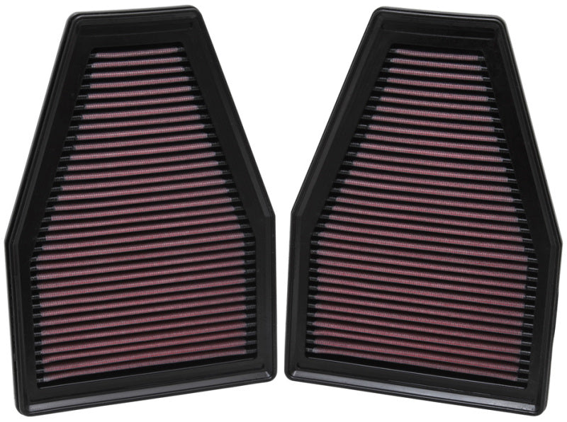 K&N Replacement Air Filter 12-13 Porsche 911 3.4L / 12 911 3.8L / 13 911 3.6L / 13 911 Carrera 3.8L - Blais Performance Parts