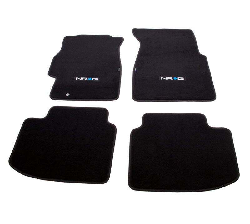 NRG Floor Mats - 96-00 Honda Civic 2DR & 3DR (EK9 Logo) - 4pc. - Blais Performance Parts