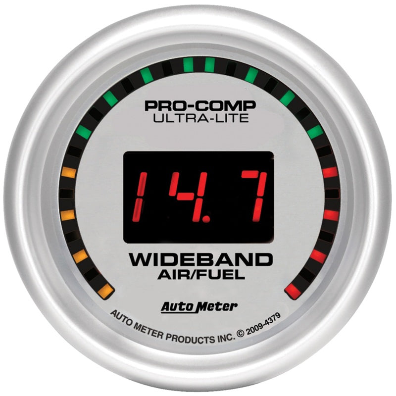 Autometer Ultra-Lite 52mm Digital Wideband Air/Fuel Ratio Street Gauge - Blais Performance Parts