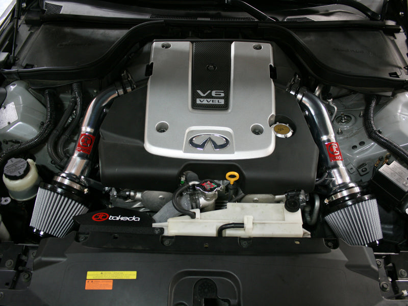aFe Takeda Intakes Stage-2 PDS AIS PDS Infiniti G37 Coupe 08-12 V6-3.7L (pol) - Blais Performance Parts