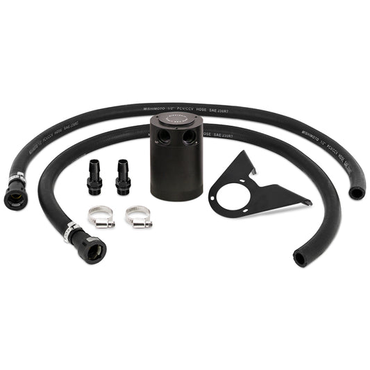 Mishimoto 2021+ Ford Bronco 2.3L Baffled Oil Catch Can - PCV Side - Black - Blais Performance Parts