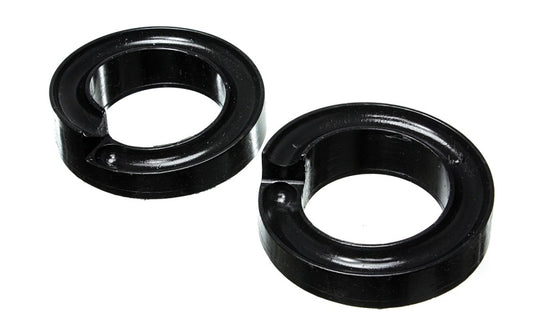 Energy Suspension 2005-07 Ford F-250/F-350 SD 2/4WD Front Coil Spring Isolator Set - Black - Blais Performance Parts