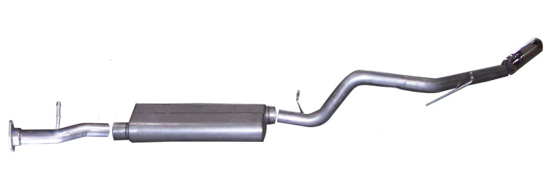 Gibson 06-09 Chevrolet Trailblazer LT 4.2L 2.5in Cat-Back Single Exhaust - Aluminized - Blais Performance Parts