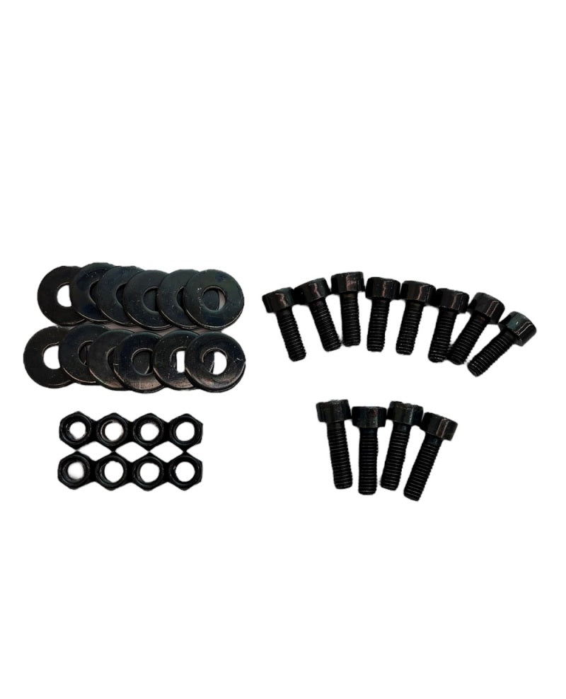 Sparco Seat Hardware Spacer Kit Side Mount - Black Zinc - Blais Performance Parts