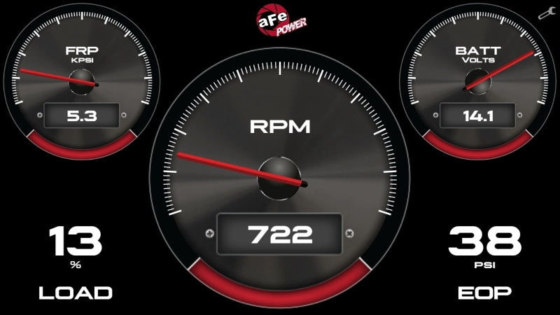 aFe AGD Advanced Gauge Display Digital 5.5in Monitor 08-18 Dodge/RAM/Ford/GM Diesel Trucks - Blais Performance Parts