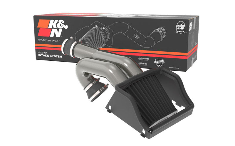 K&N 15-23 Ford F-150 (Incl. Raptor) 2.7L/3.5L V6 Performance Air Intake System - Blais Performance Parts