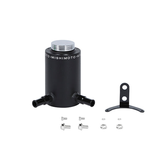 Mishimoto Aluminum Power Steering Reservoir Tank - Wrinkle Black - Blais Performance Parts