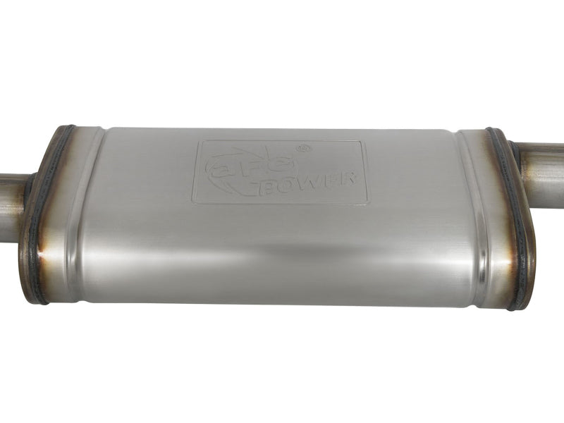 aFe ROCK BASHER 2.5in 409 SS Cat-Back Exhaust - 99-04 Toyota Tacoma L4-2.4L / V6-3.4L - Blais Performance Parts