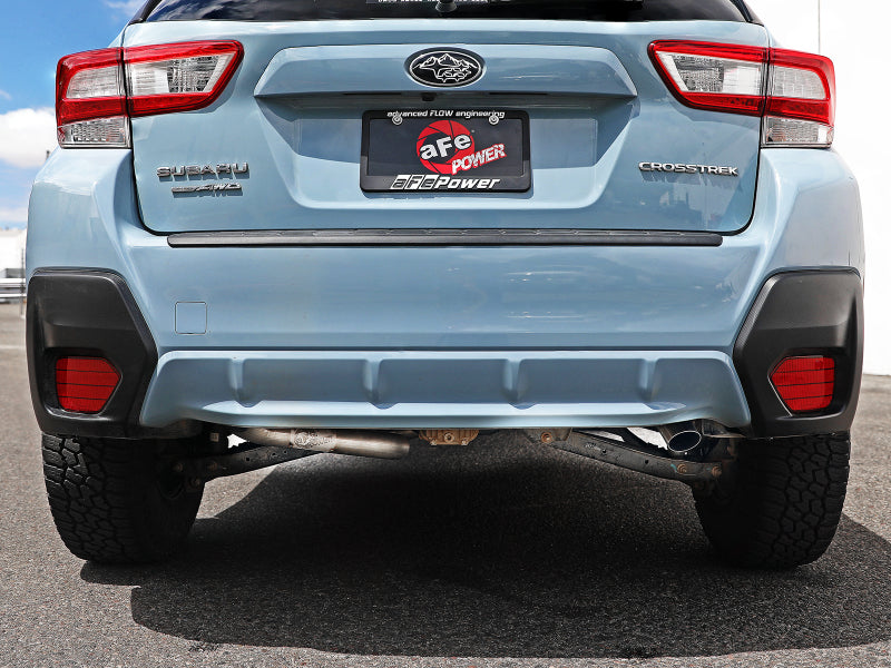 aFe POWER Takeda 2.5in 304 SS Cat-Back Exhaust System Subaru Crosstrek 18-19 H4-2.0L - Blais Performance Parts