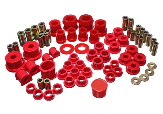 Energy Suspension 06-14 Mazda Miata Red Master Bushing Set - Blais Performance Parts