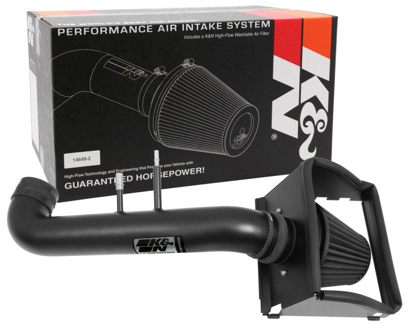 K&N 2015 Ford F150 5.0L V8 Blackhawk Performance Intake Kit - Blais Performance Parts