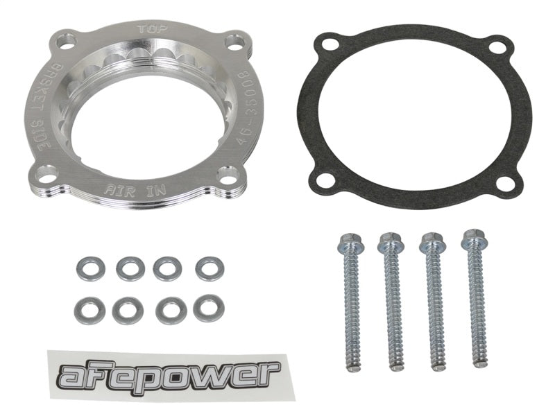 aFe Silver Bullet Throttle Body Spacer 2018+ Jeep Wrangler (JL) V6 3.6L - Blais Performance Parts