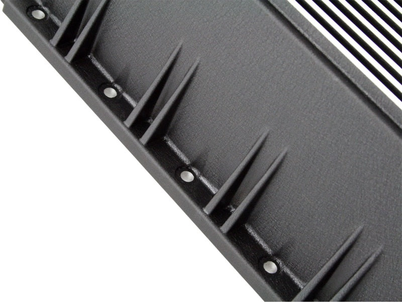 afe Transmission Pan (Black); Ford Diesel Trucks 03-10 V8-6.0/6.4L (td) - Blais Performance Parts