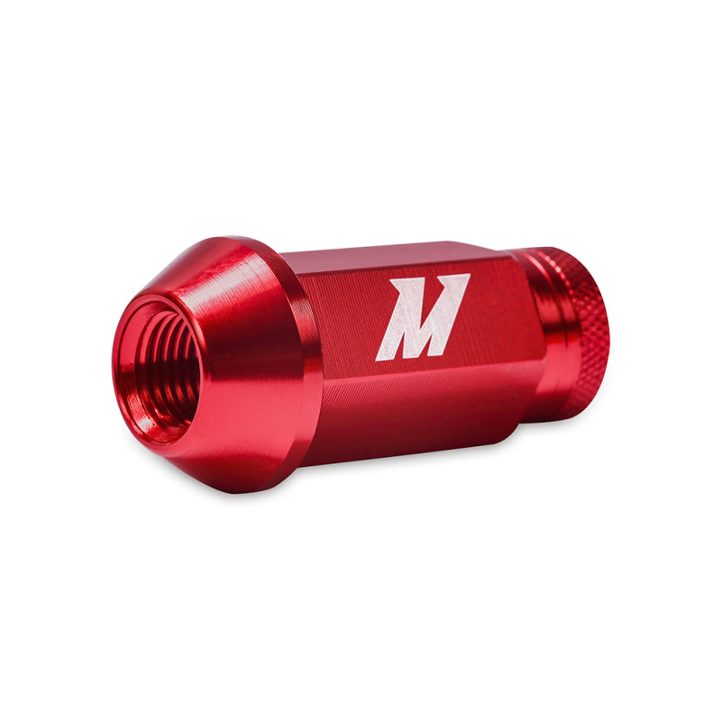 Mishimoto Aluminum Locking Lug Nuts M12x1.25 20pc Set Red - Blais Performance Parts