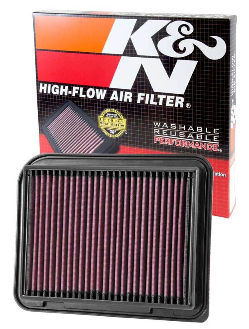 K&N Replacement Panel Air Filter for Mitsubishi 12-15 Outlander/12-14 ASX/13-14 Lancer - Blais Performance Parts