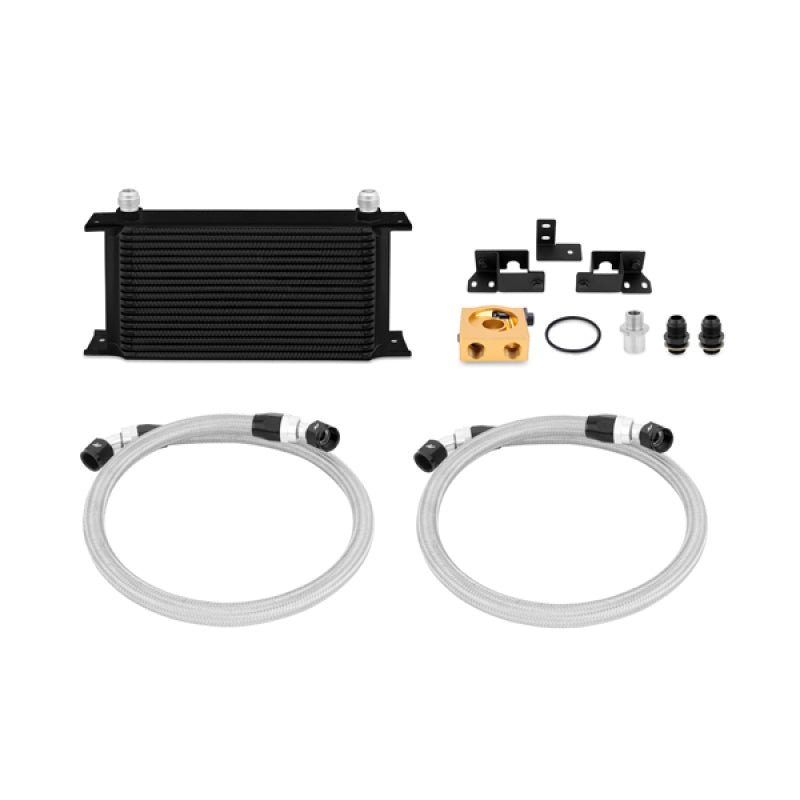 Mishimoto 07-11 Jeep Wrangler JK Oil Cooler Kit - Silver - Blais Performance Parts