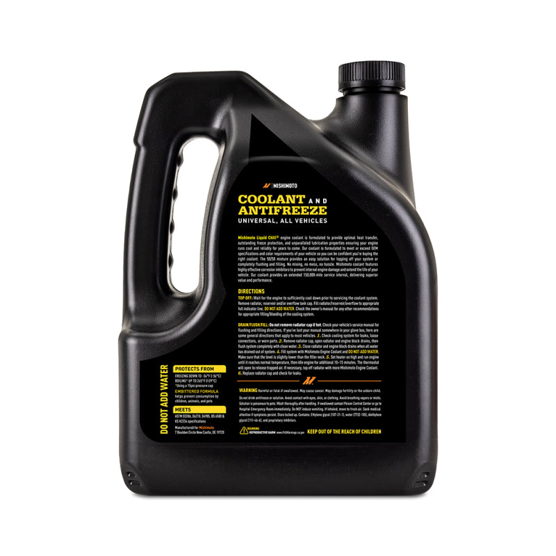 Mishimoto Liquid Chill EG Coolant, Universal, Yellow - Blais Performance Parts