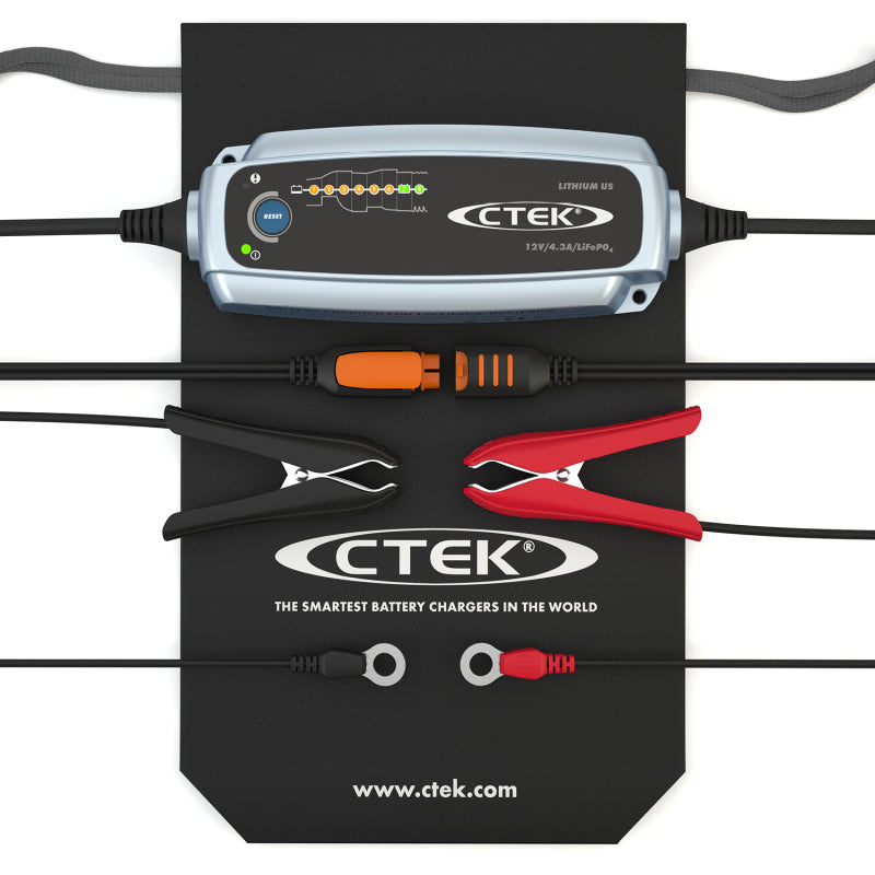 CTEK Battery Charger - Lithium US - 12V - Blais Performance Parts