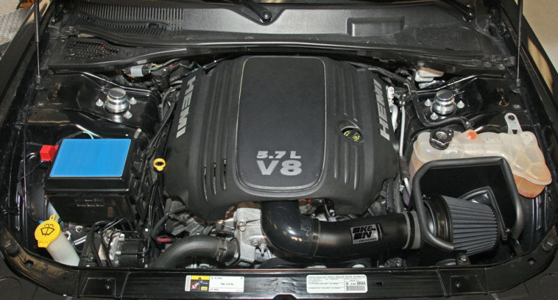 K&N Dodge/Chrysler 5.7/6.1L V8 Black Performance Intake Kit - Blais Performance Parts