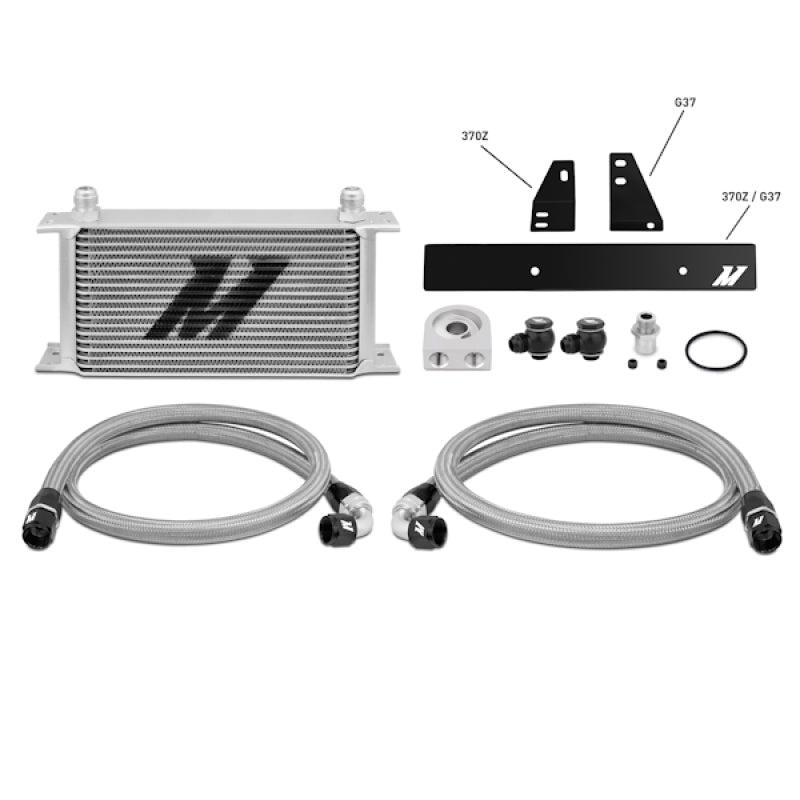 Mishimoto 09+ Nissan 370Z / 08+ Infiniti G37 (Coupe Only) Oil Cooler Kit - Blais Performance Parts