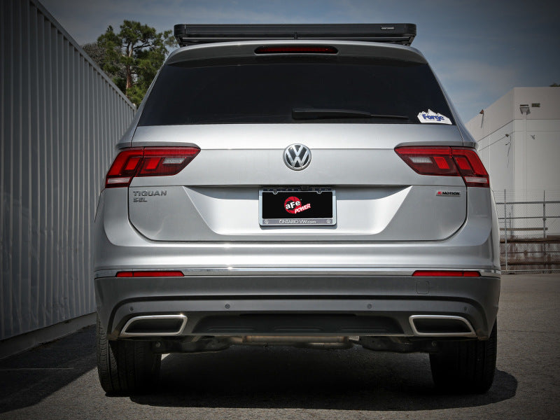 aFe MACH Force-Xp 3in - 2 1/2in SS Cat Back Exhaust System VW Tiguan 18-22 2.0- 110in Wheelbase - Blais Performance Parts