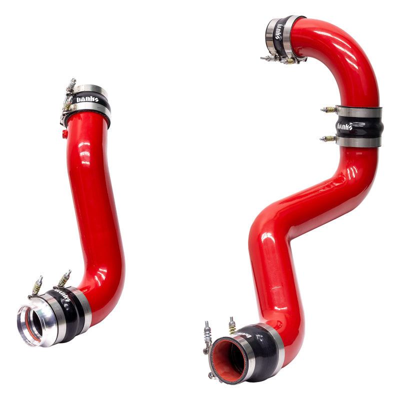 Banks Power 17-19 Chevy/GMC 2500HD/3500HD Diesel 6.6L Boost Tube Upgrade Kit - Red - Blais Performance Parts