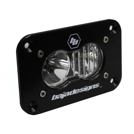 Baja Designs S2 Sport Flush Mount Driving Combo Pattern LED Work Light - Clear - Blais Performance Parts