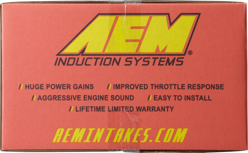 AEM 92-95 Civic DX/LX/EX/SI/ 96-00 Civic EX/ 93-95 Del Sol S/ 93-97 Del Sol Si Red Short Ram Intake - Blais Performance Parts