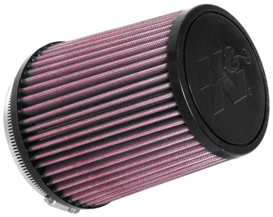 K&N Universal Air Filter 4in Flange / 5-3/8in Base / 4-1/2in Top / 6in Height - Blais Performance Parts