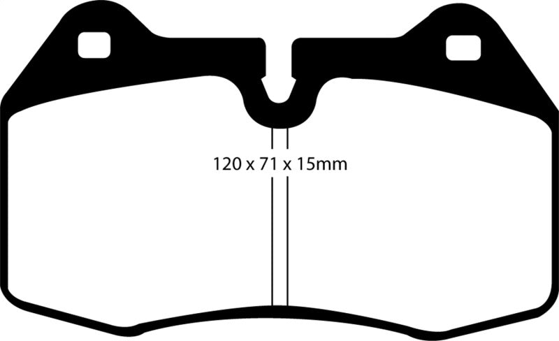 EBC 03-04 Infiniti G35 3.5 (Manual) (Brembo) Bluestuff Front Brake Pads - Blais Performance Parts