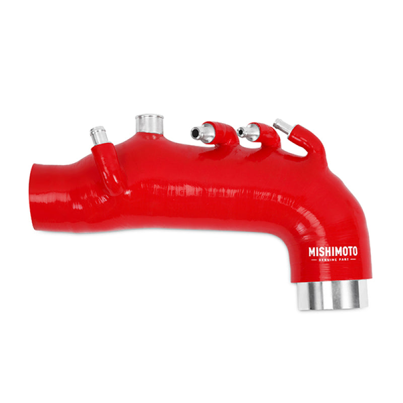 Mishimoto 08 Subaru WRX Red Silicone Induction Hose - Blais Performance Parts