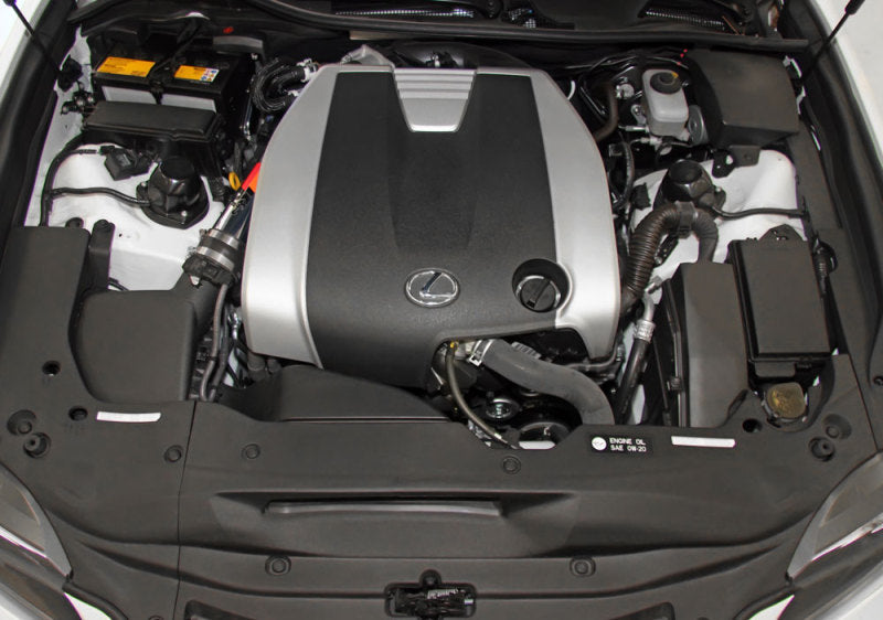 K&N 69 Series Performance Typhoon Intake Kit - Polished for 13-14 Lexus GS350 3.5L V6 - Blais Performance Parts