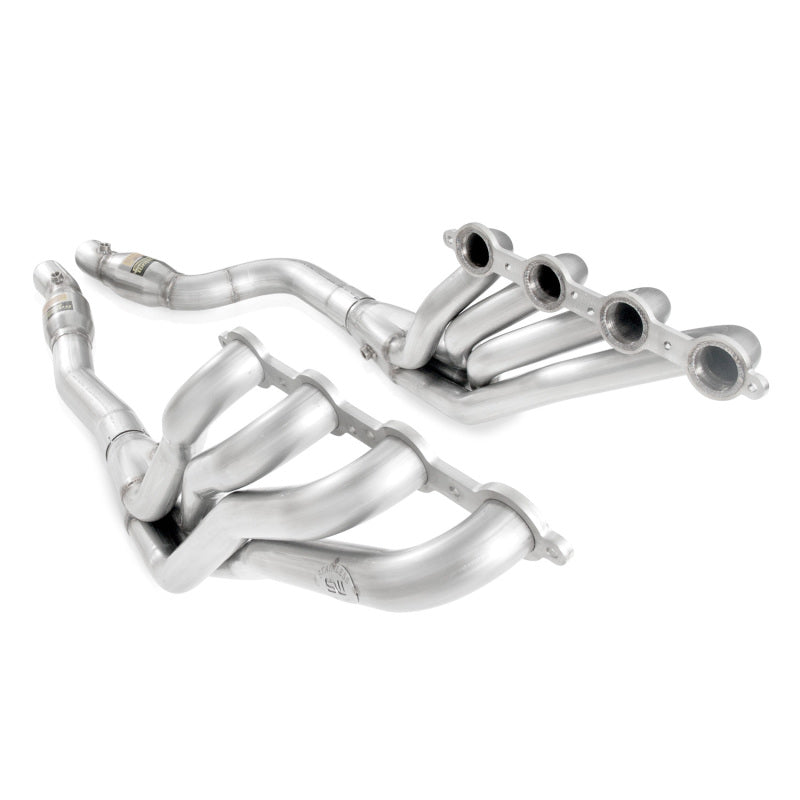 Stainless Works 2009-15 Cadillac CTS-V Headers 2in Primaries High-Flow Cats 3in Leads X-Pipe - Blais Performance Parts