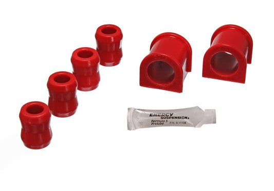 Energy Suspension 87-96 Jeep Wrangler YJ Red Frt 1-1/8in Sway Bar Bushing Set w/End Link Bushings - Blais Performance Parts