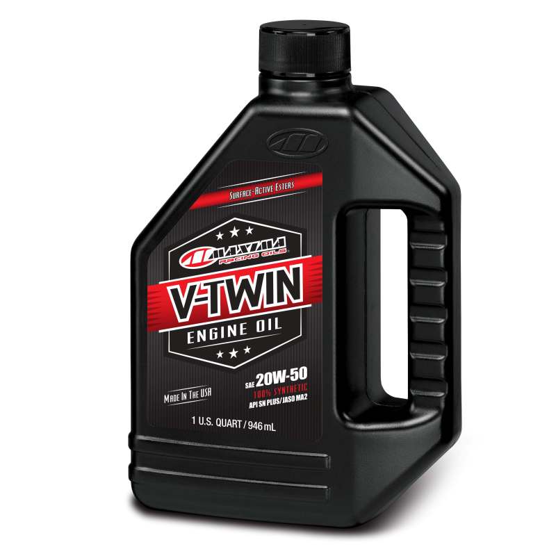 Maxima V-Twin Full Synthetic 20w50 - 1 Liter - Blais Performance Parts