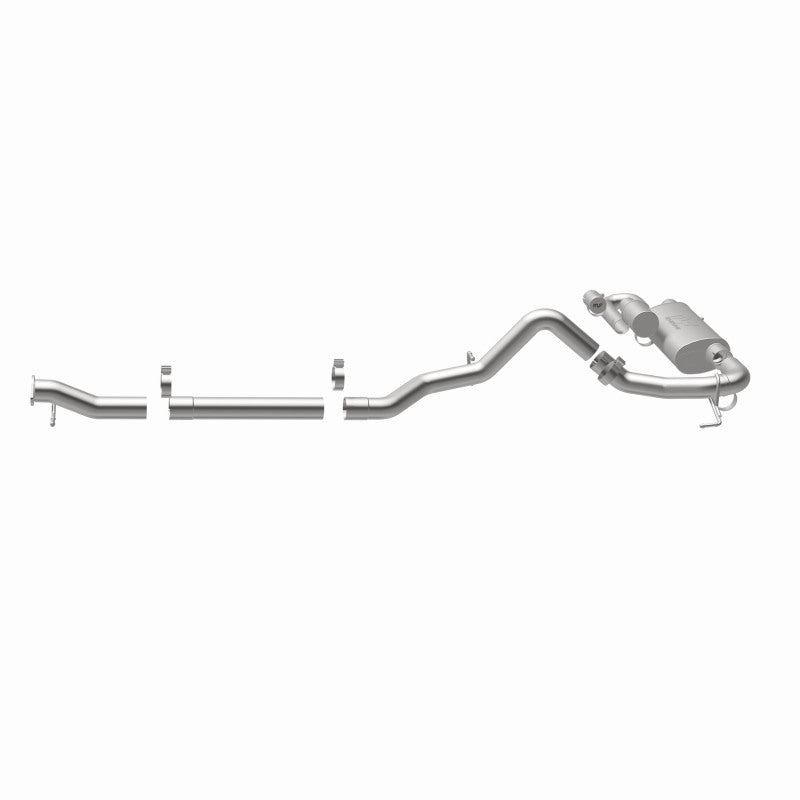 MagnaFlow 2021 Ford Bronco Overland Series Cat-Back Exhaust w/ Single Straight Driver Exit- No Tip - Blais Performance Parts