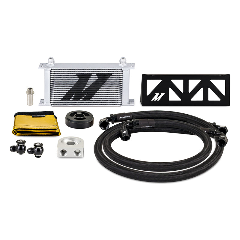 Mishimoto 2022+ Subaru BRZ/Toyota GR86 Oil Cooler Kit - Silver - Blais Performance Parts