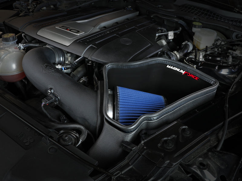 AFe Magnum FORCE Stage-2 Cold Air Intake System w/Pro Dry S Media 18-19 Ford Mustang - Blais Performance Parts