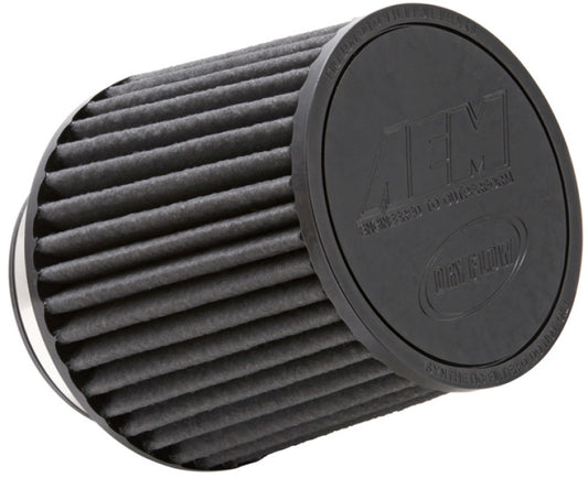 AEM Brute Force Dryflow Air Filter - Conical 6in Base OD / 5.125in Top OD / 5.25in Height - Blais Performance Parts