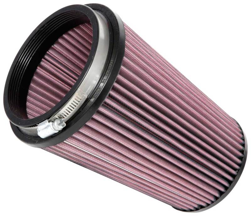 K&N Universal Clamp-On Air Filter 4-1/2in FLG / 5-7/8in B / 4-1/2in T / 8-3/8in H - Blais Performance Parts