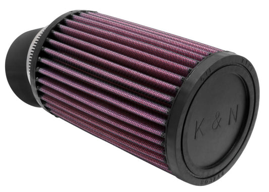 K&N Filter Universal Rubber Filter 2 7/16 inch 20 Degree Flange 3 3/4 inch OD 6 inch Height - Blais Performance Parts