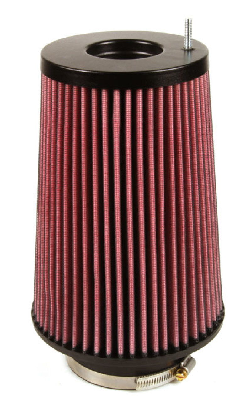 K&N Universal Filter Round Tapered 4in FlangeID / 6.625in Base OD / 5.25in Top OD / 9.5in Height - Blais Performance Parts